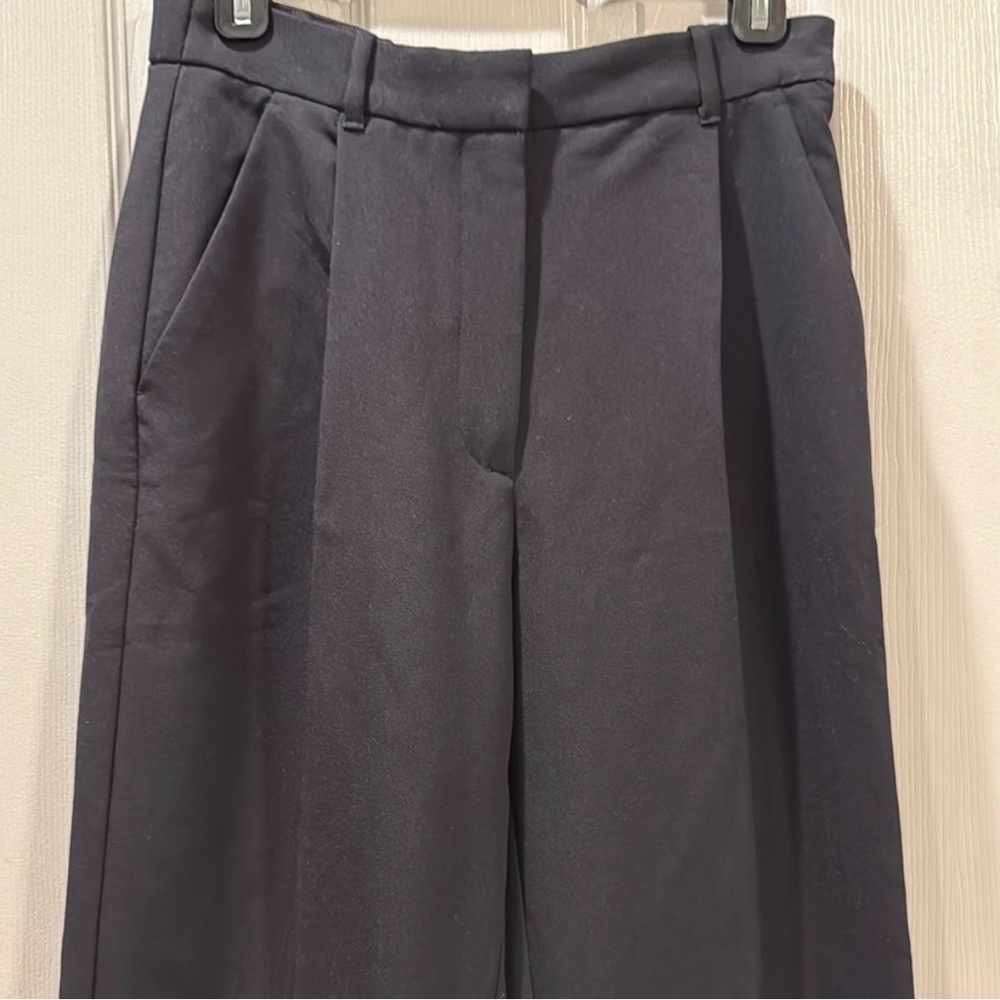 Abercrombie & Fitch Black Straight-Leg Dress Pants - Picture 9 of 10